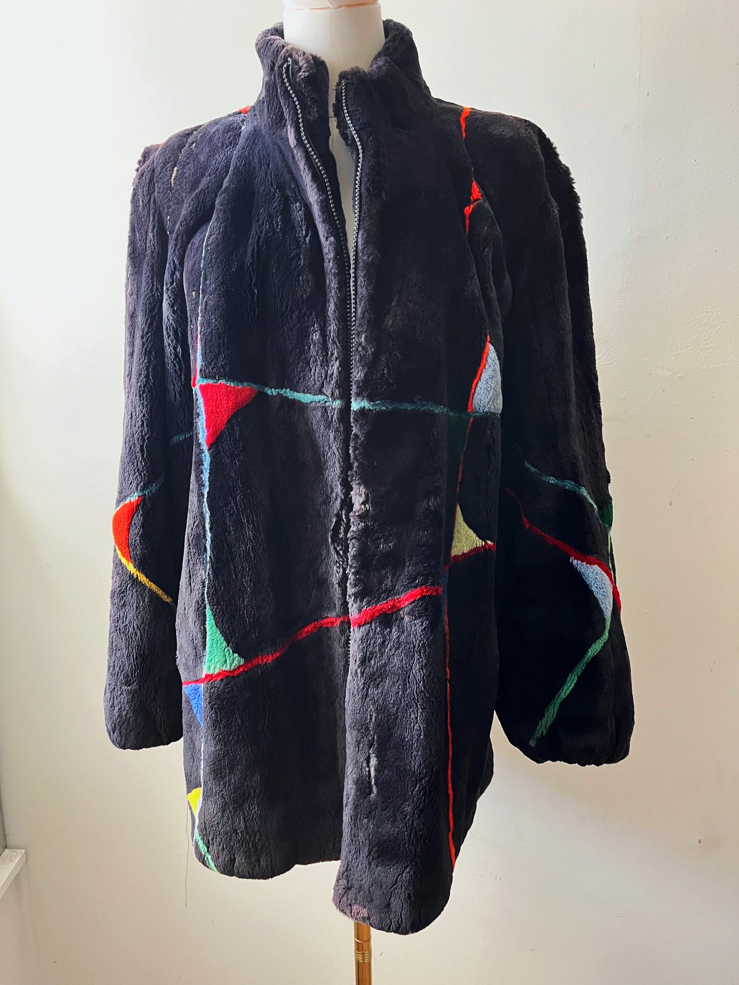 Zuki Sheared Beaver Fur Coat| M/L