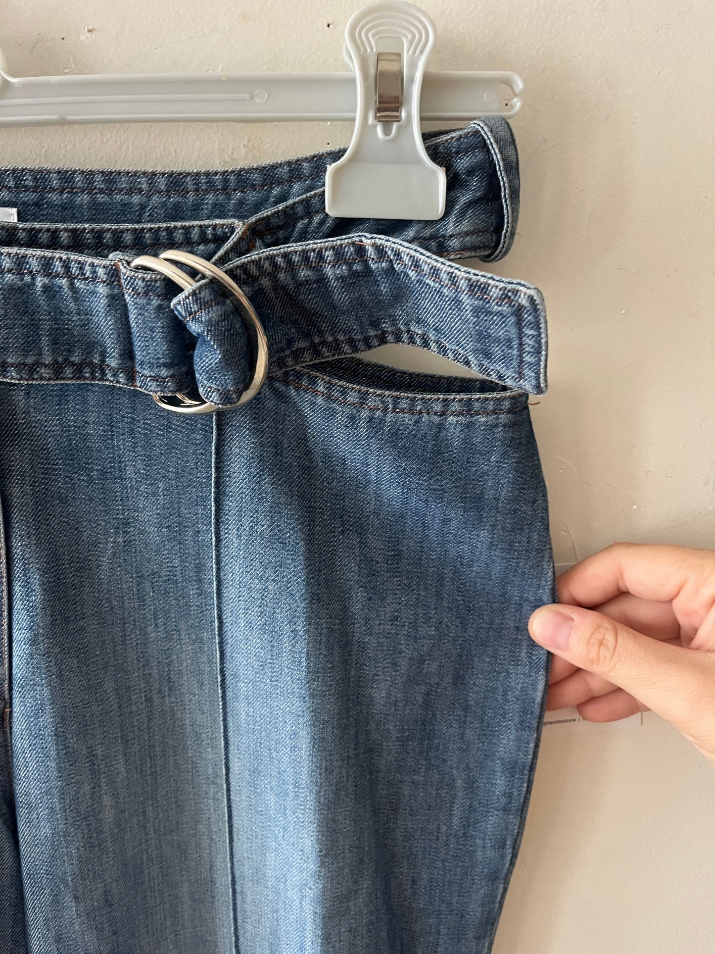 Keyhole Denim Jeans| Small
