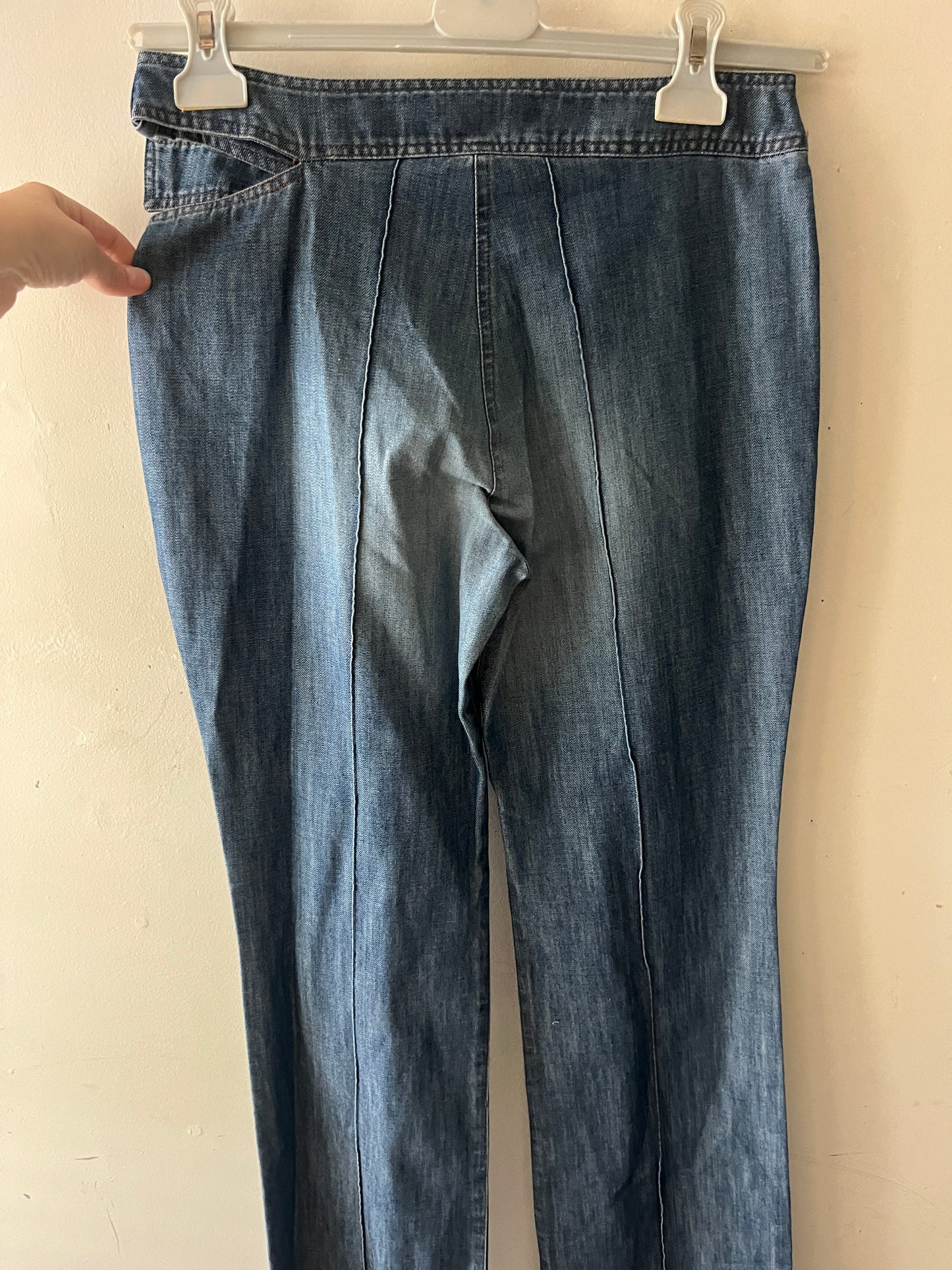Keyhole Denim Jeans| Small