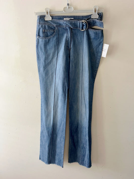 Keyhole Denim Jeans| Small