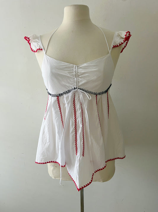 French Laundry Cotton Babydoll Top| S/M
