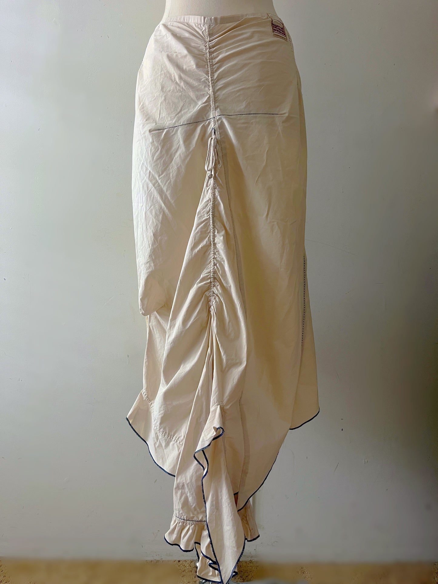 Marithe Francois Girbaud Textured Cotton Skirt| Medium