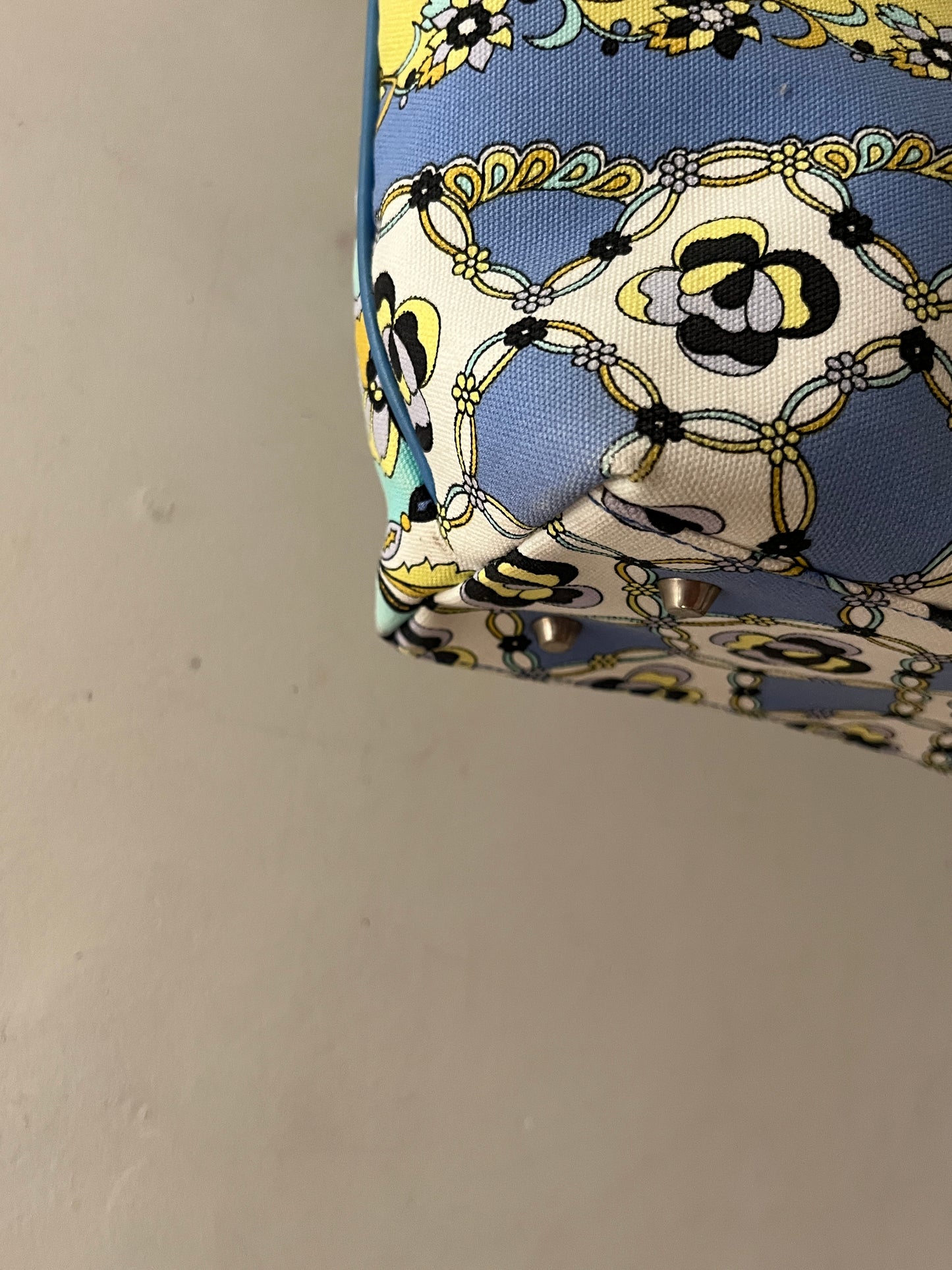 Emilio Pucci Printed Canvas Tote Bag
