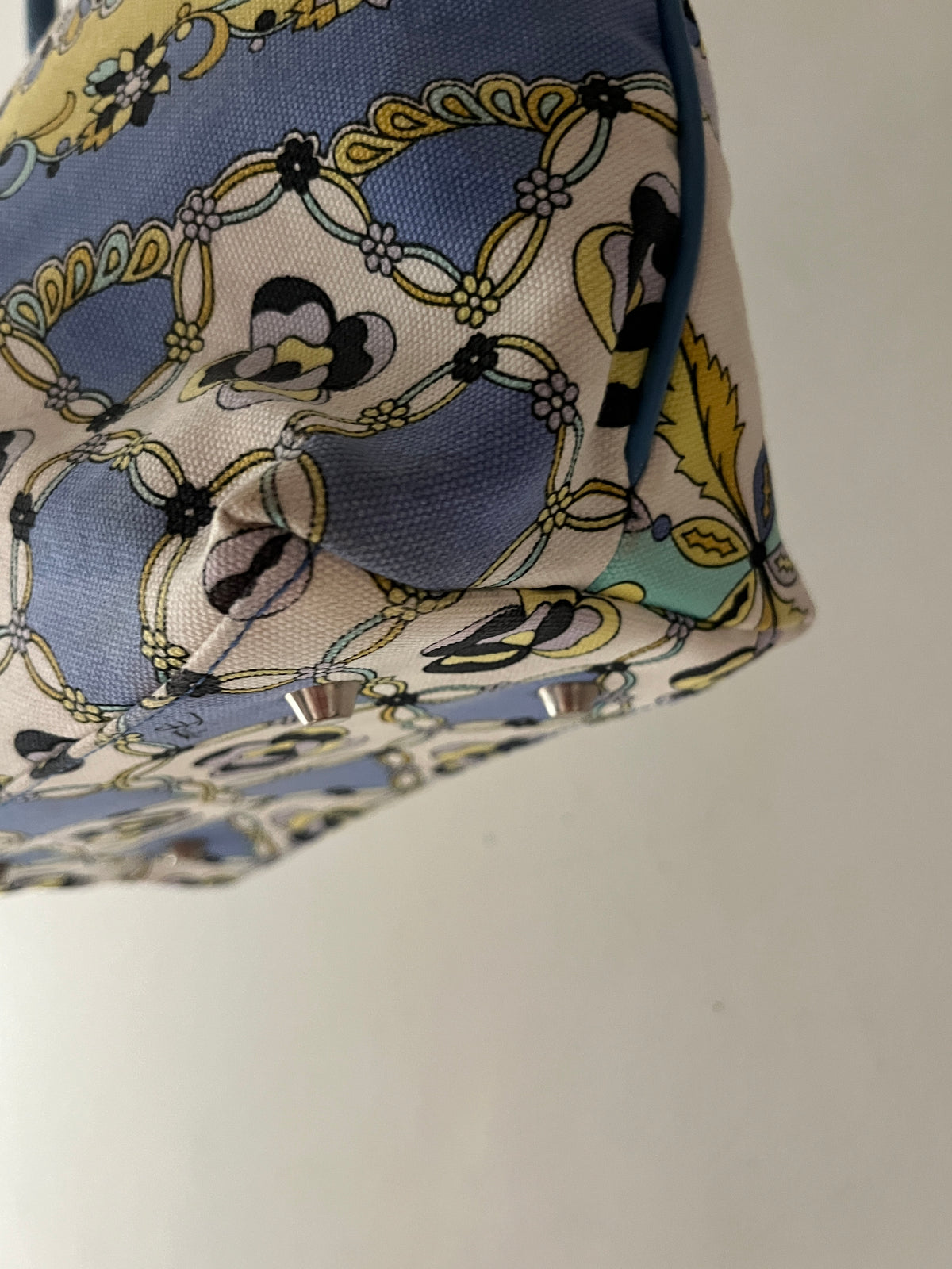Emilio Pucci Printed Canvas Tote Bag