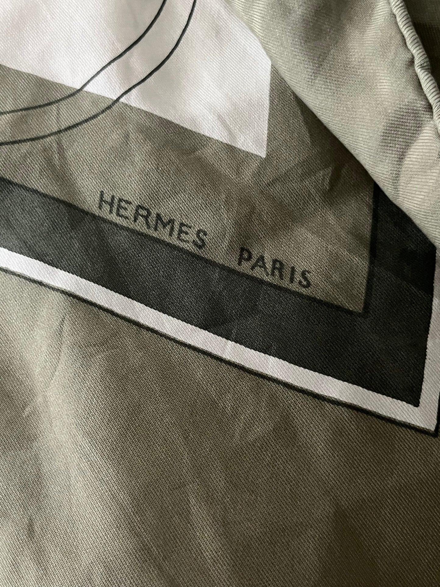Hermes Paris Silk Scarf 34" Square