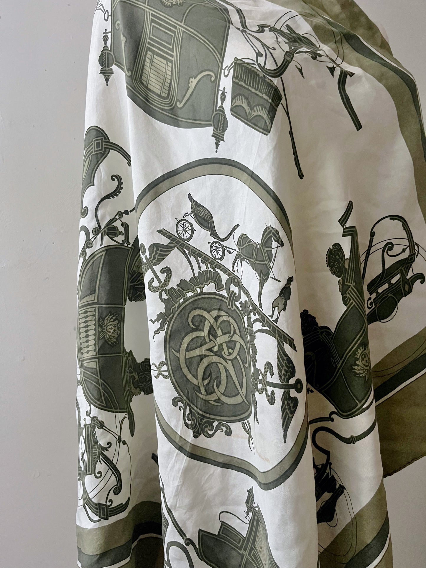 Hermes Paris Silk Scarf 34" Square