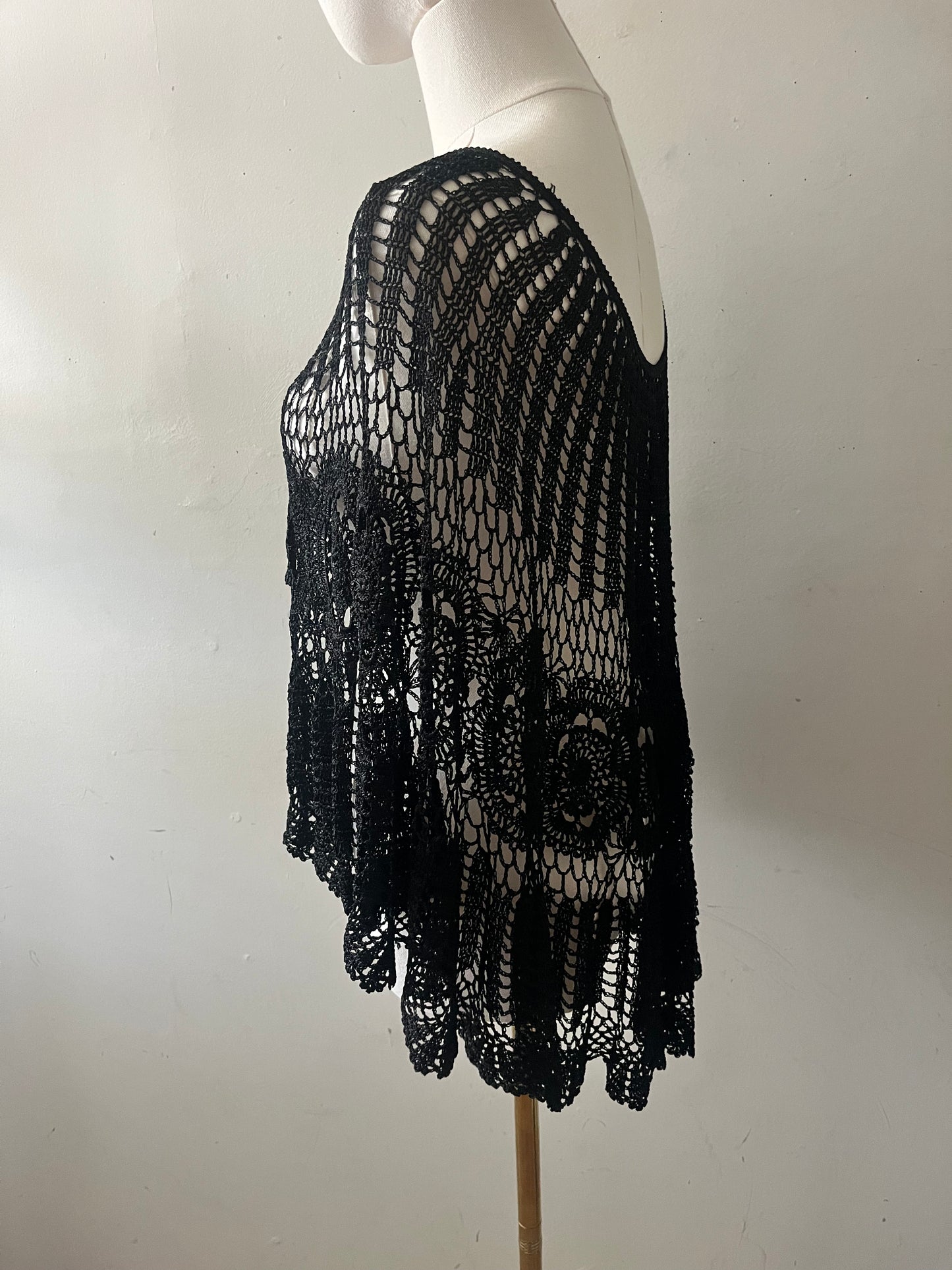 Crochet Cape Poncho Top| One size