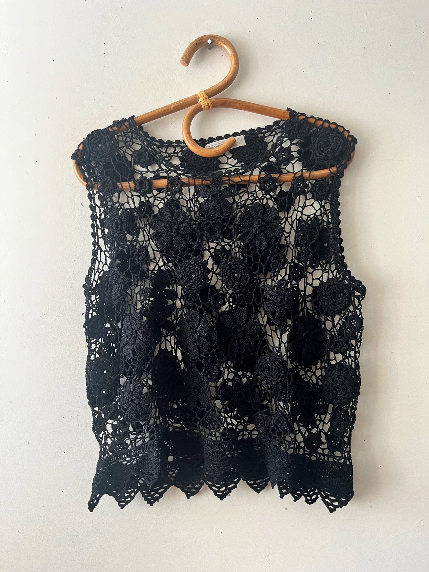 Crochet Floral Top| Large