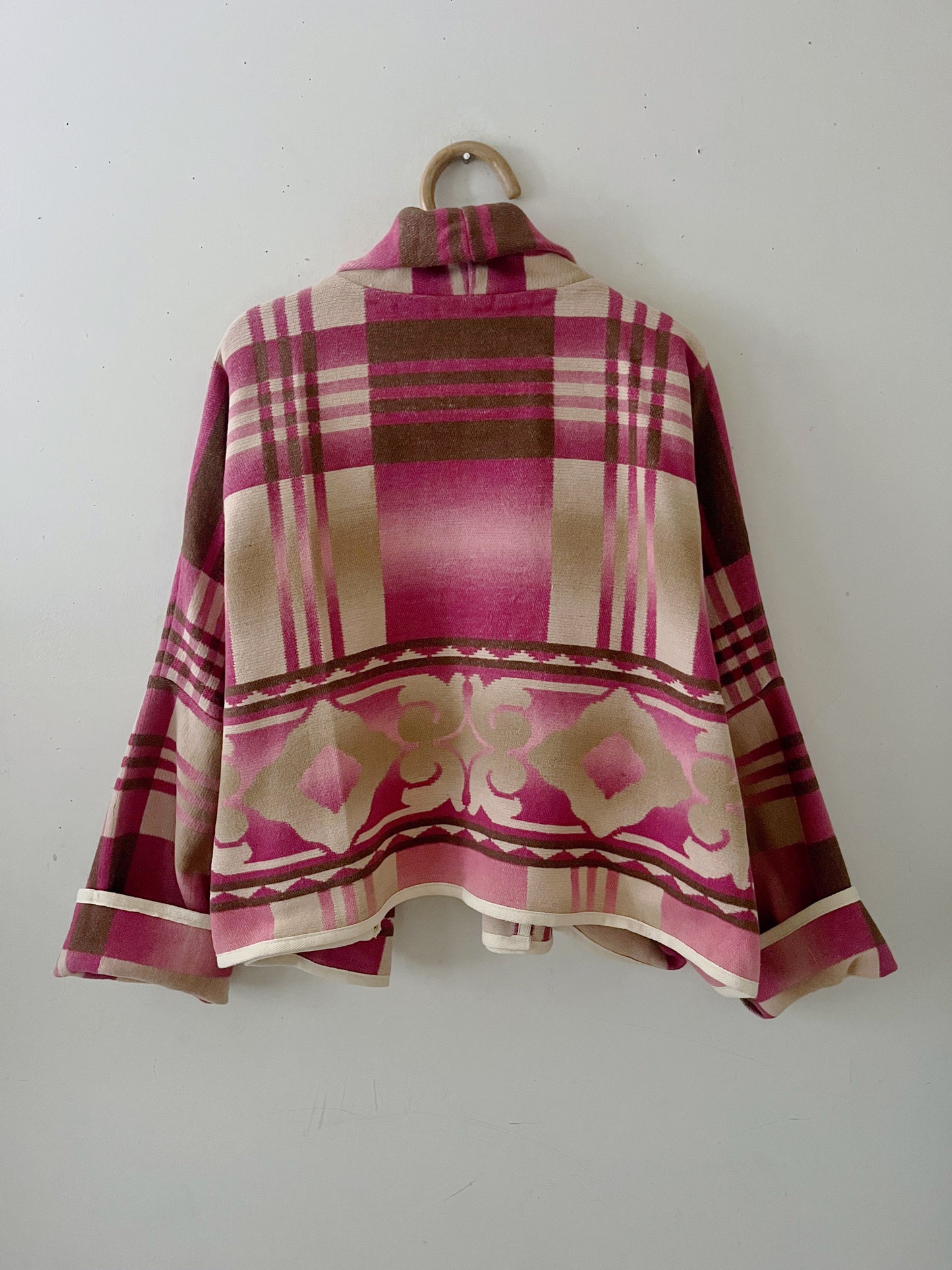 Rasberry Cream Camp Cardie Jacket| One Size