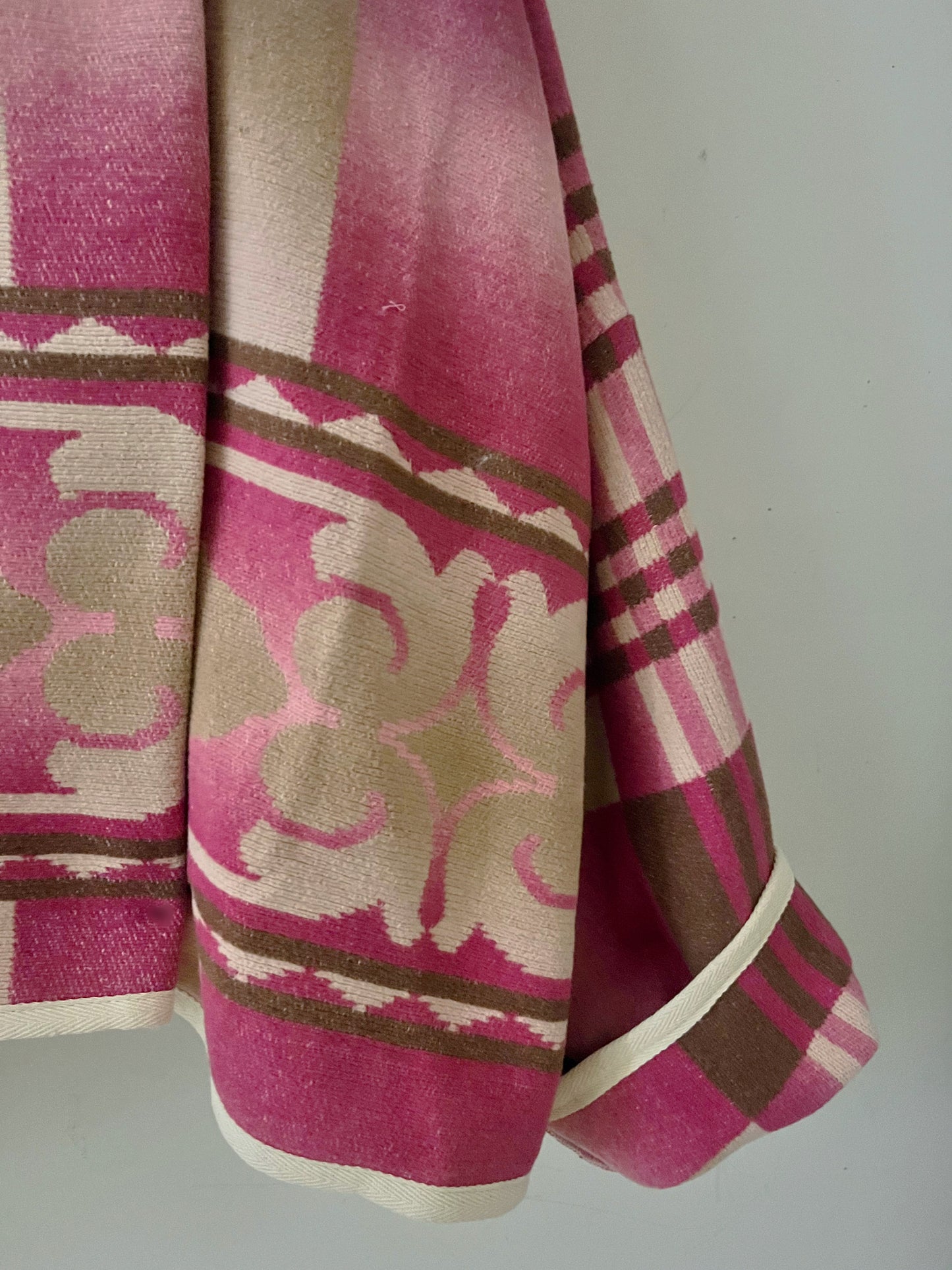 Rasberry Cream Camp Cardie Jacket| One Size