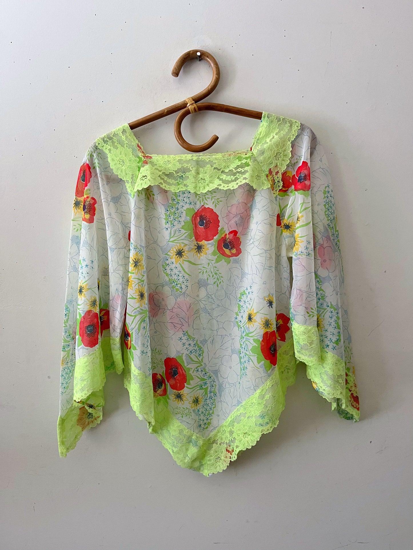 Poppies Angel Wing Top | M/L