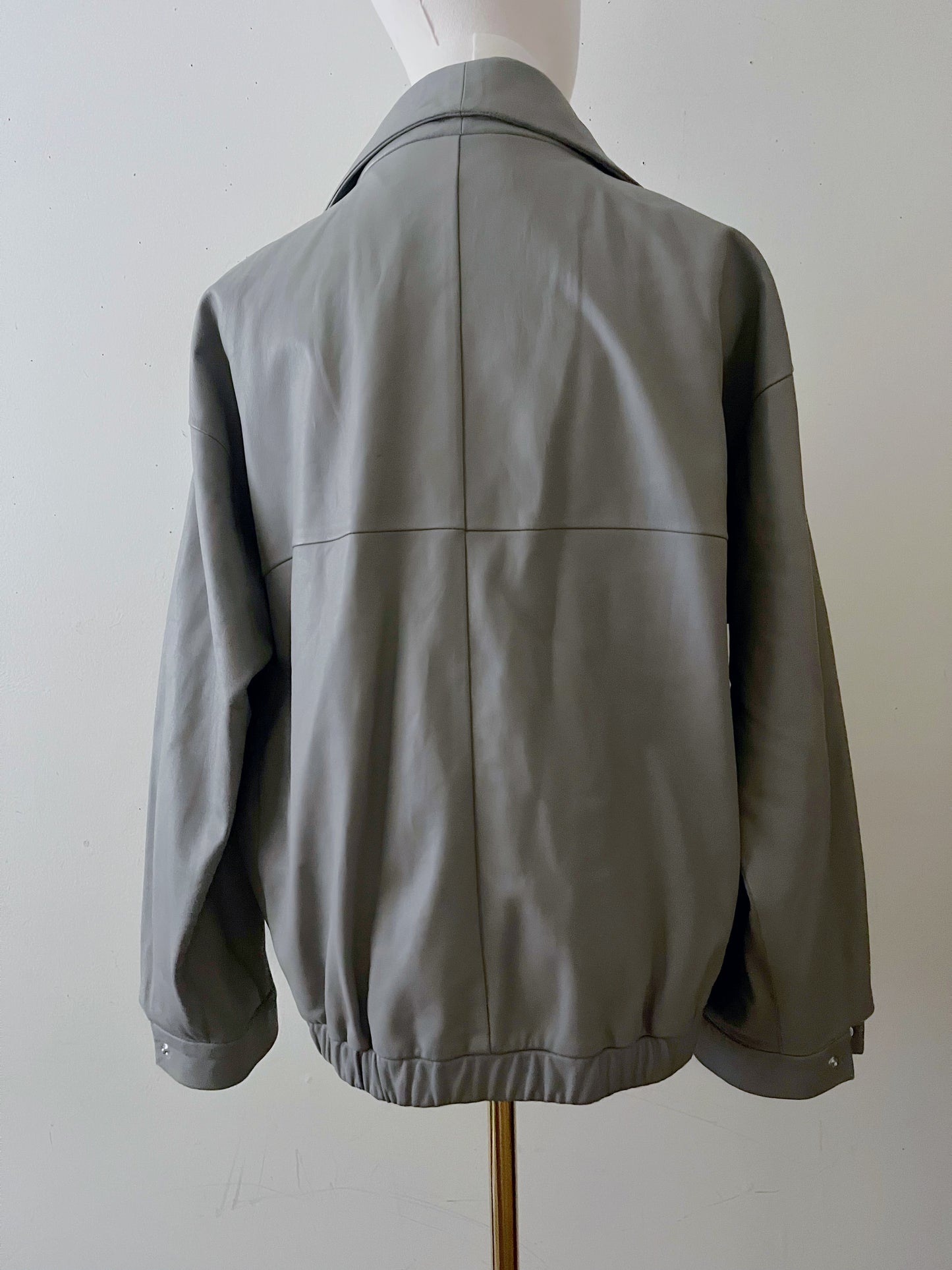 Soft Light Leather Jacket| M/L