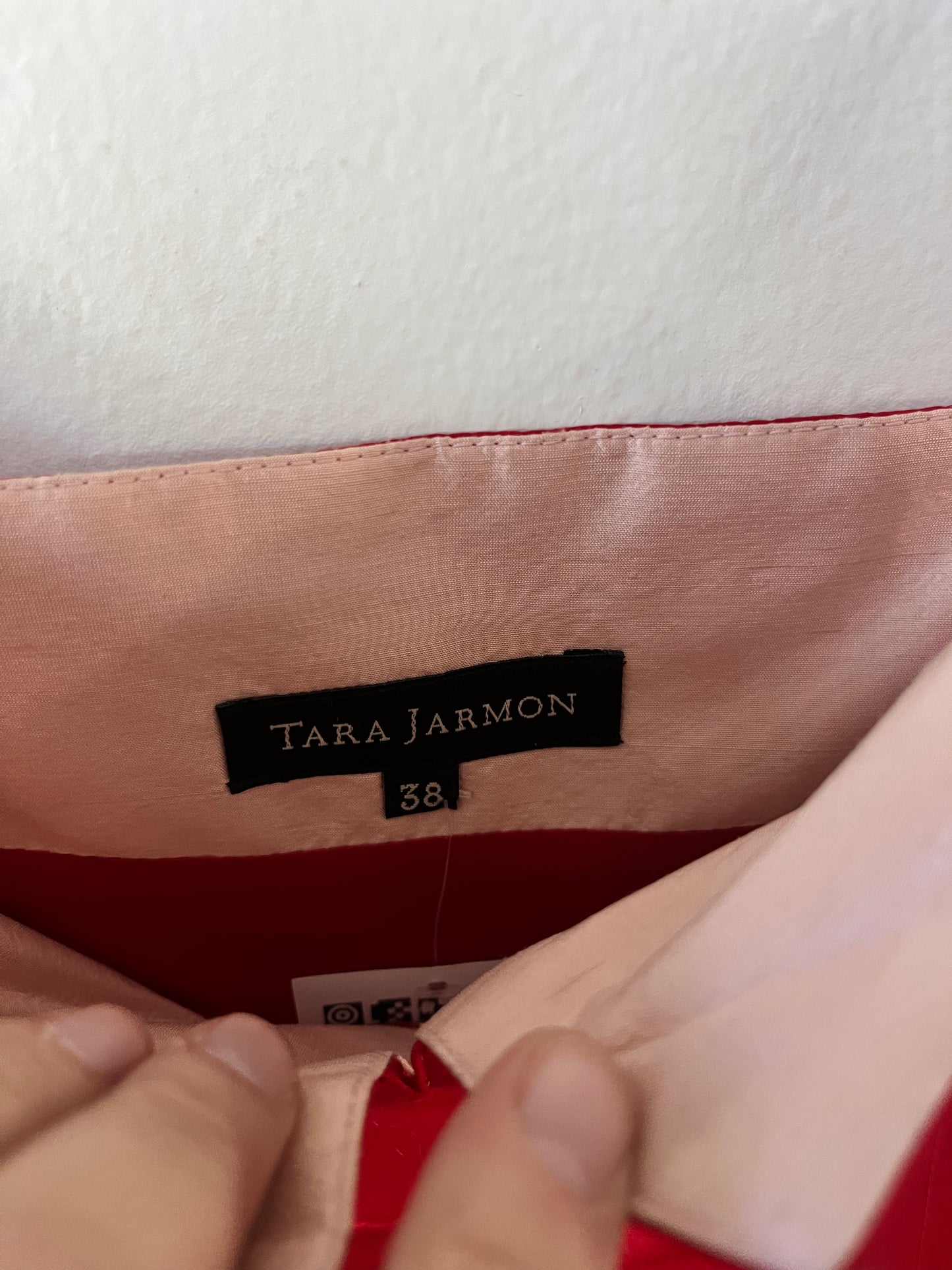 Paris Silk Dupioni Candy Apple Dress| Small