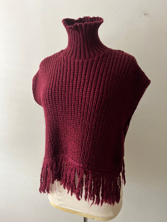 Cop Copine Knit Fringe Top | One Size