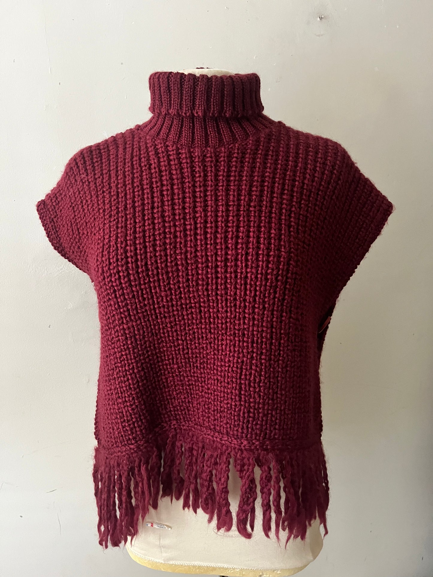 Cop Copine Knit Fringe Top | One Size