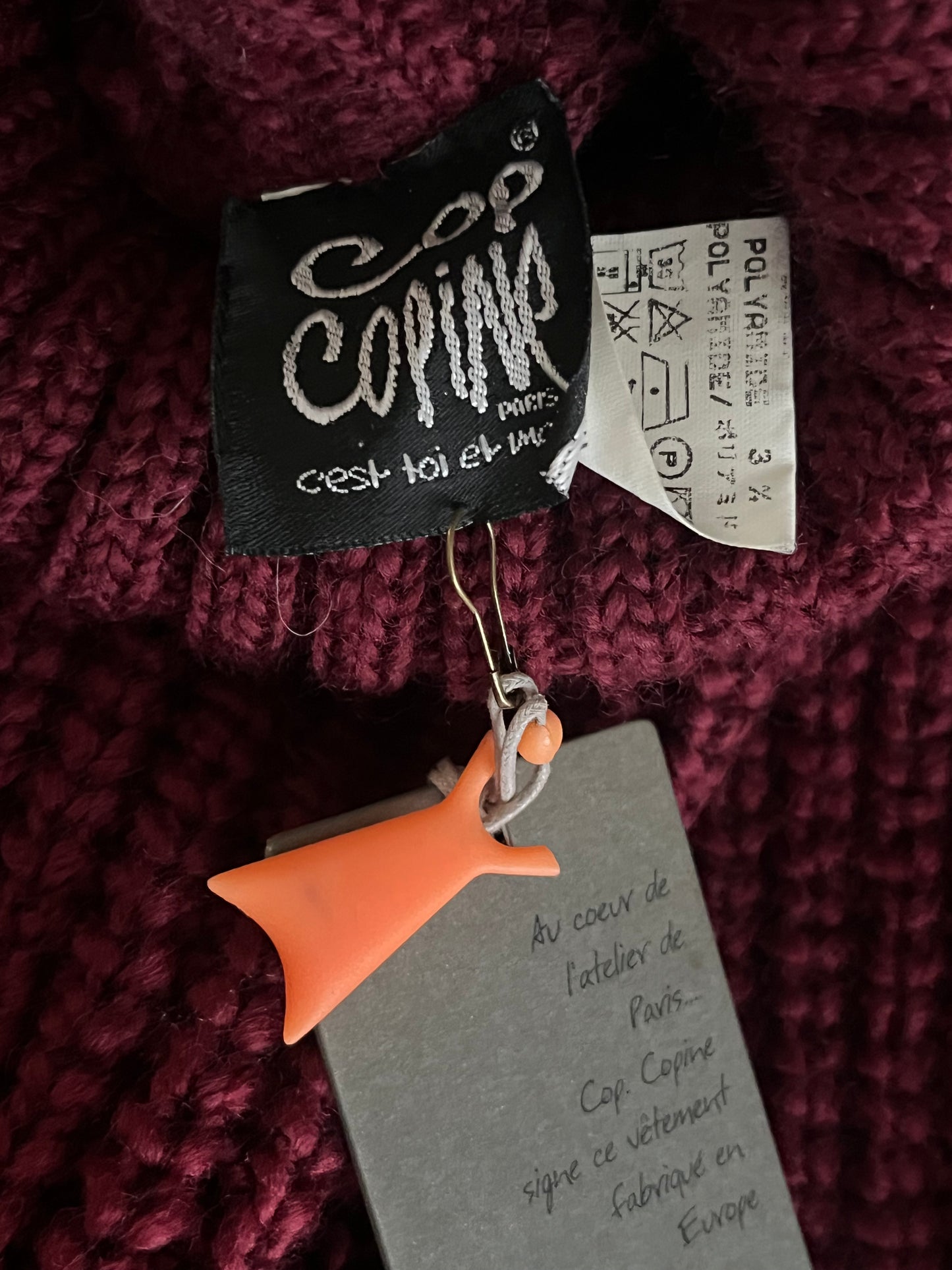 Cop Copine Knit Fringe Top | One Size