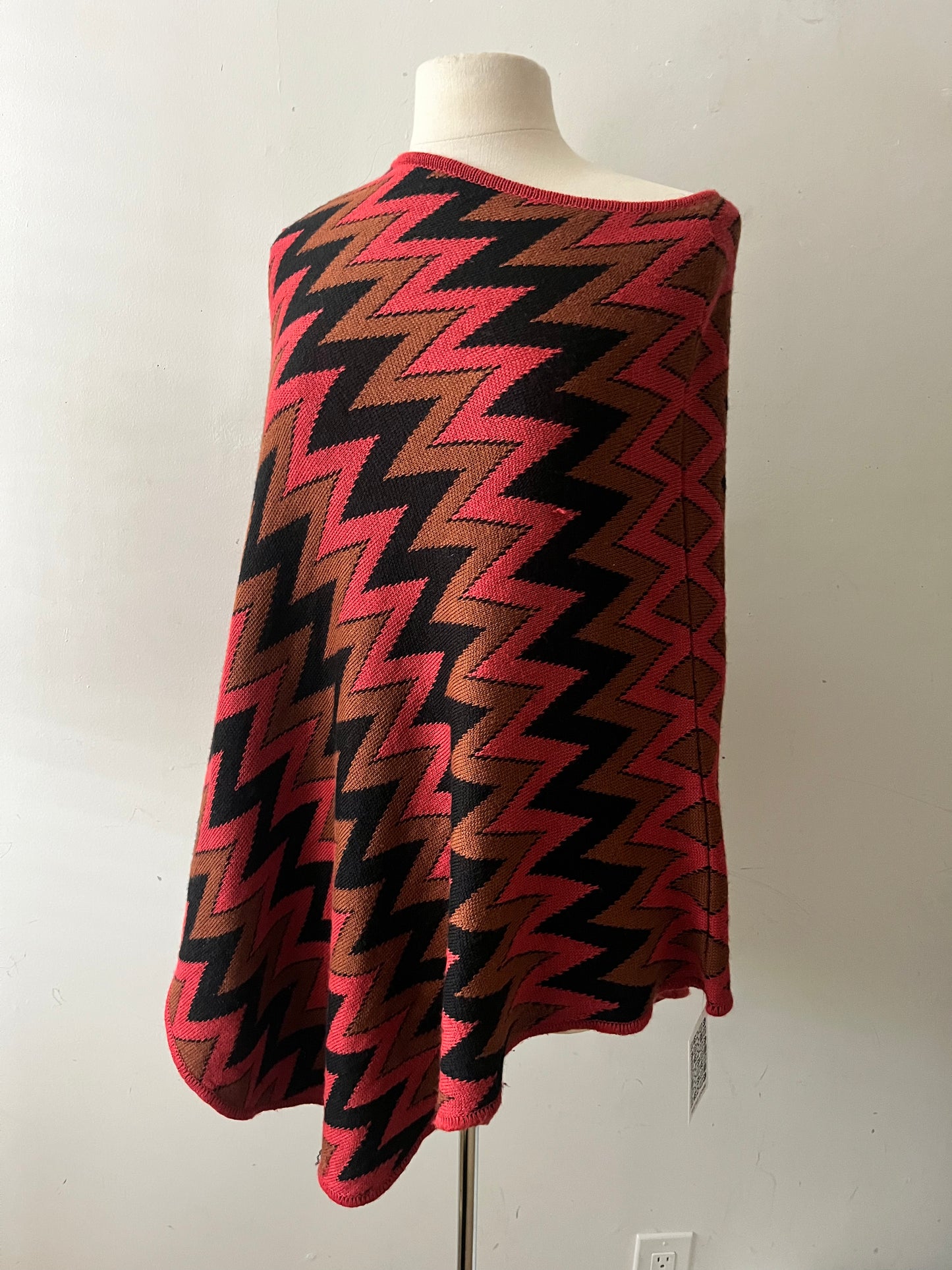 Missoni Knit Poncho | One Size