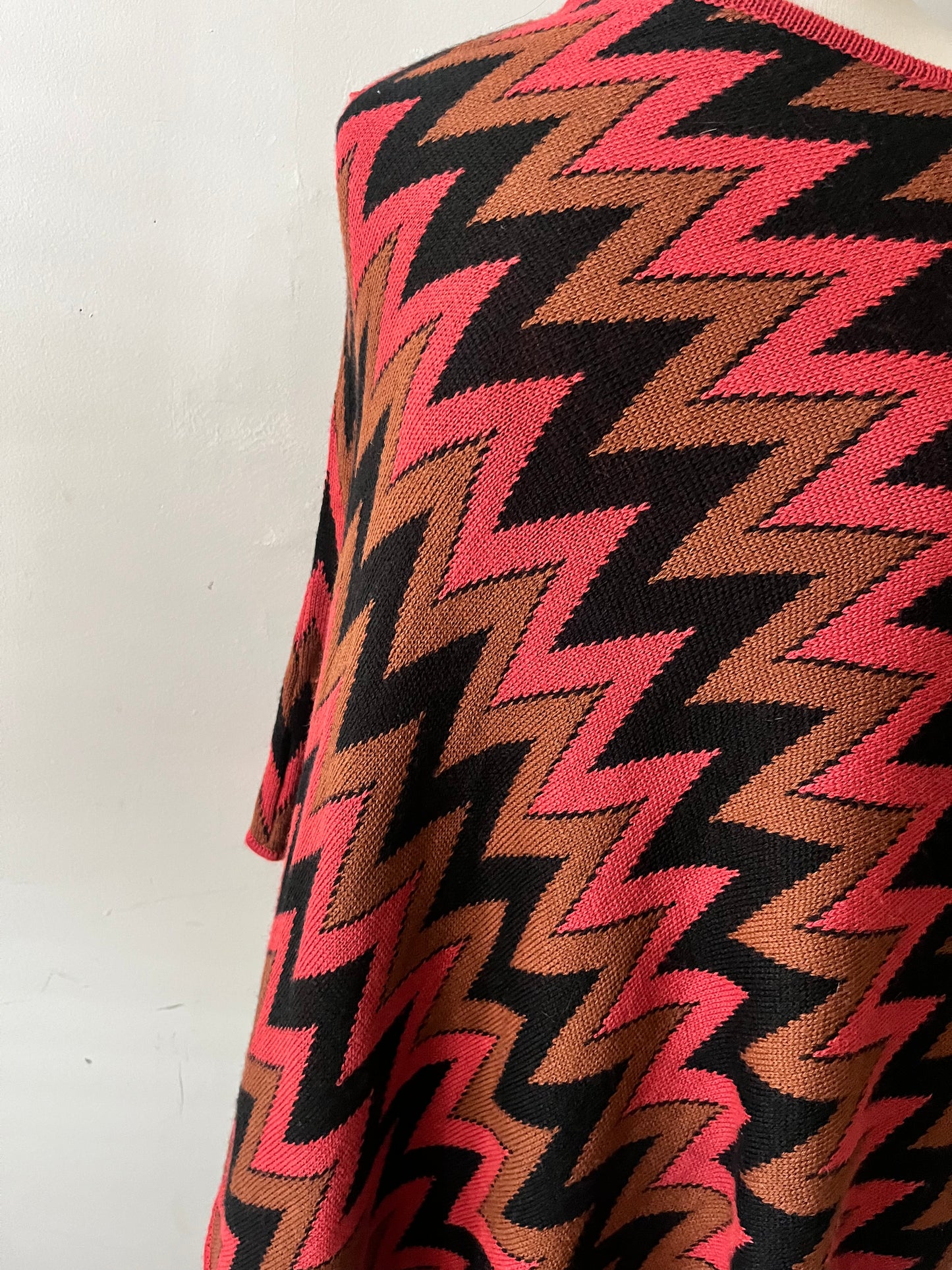 Missoni Knit Poncho | One Size