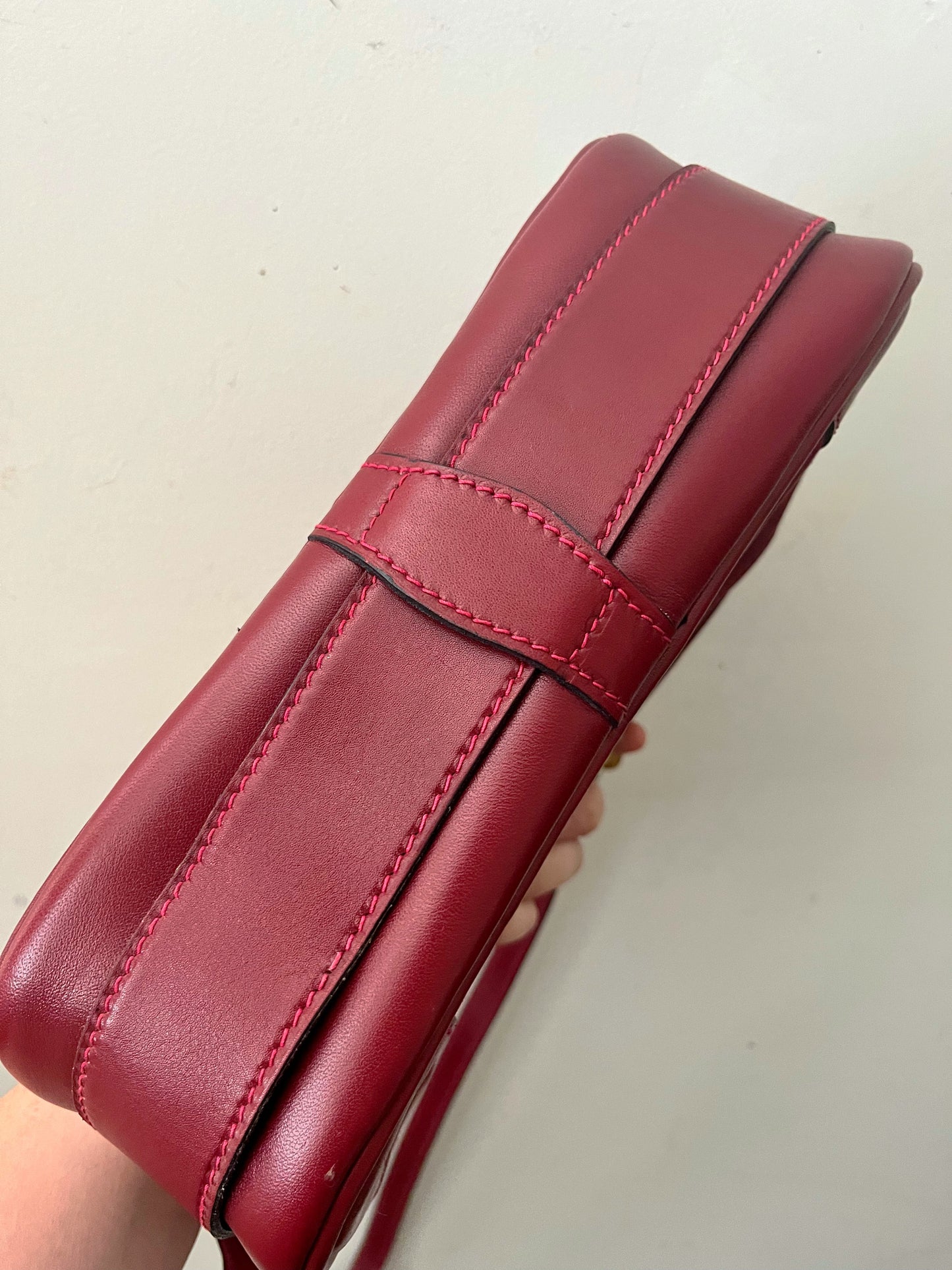 Cherry Wine Gucci Crossbody Purse