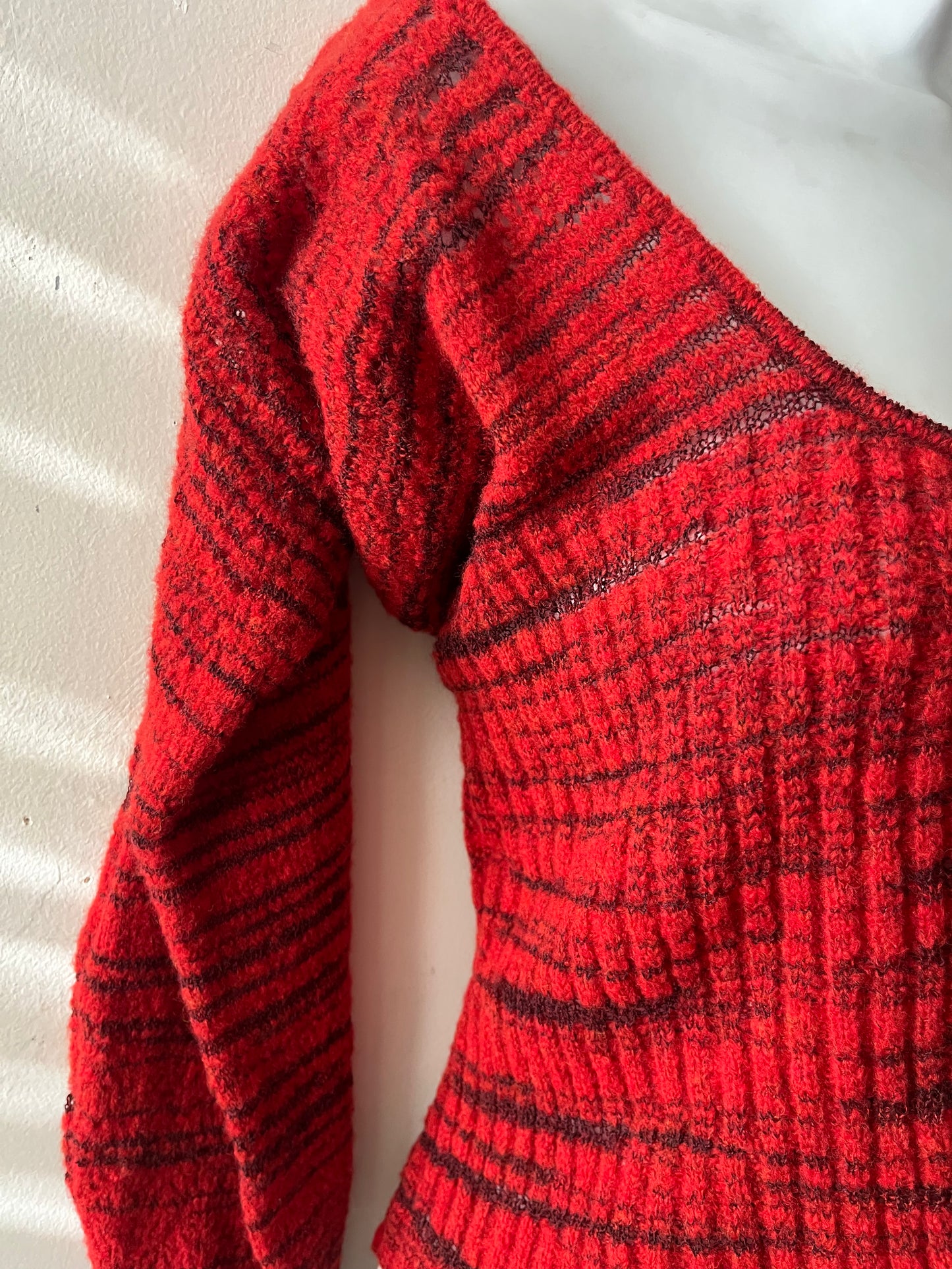 Save the Queen Off the Shoulder Sweater Top| M/L