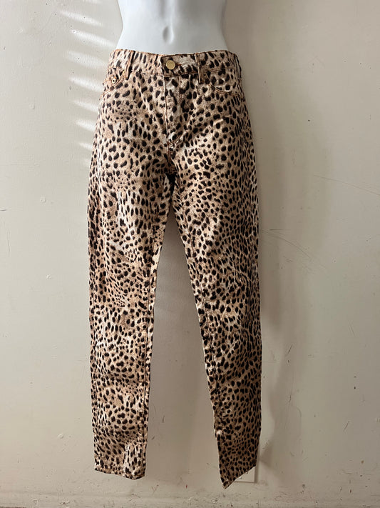 Roberto Cavalli Leopard Pants| S/M