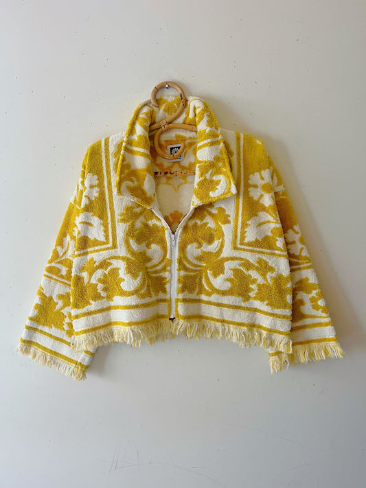 Gilded Scrolls Towel Jacket| One Size