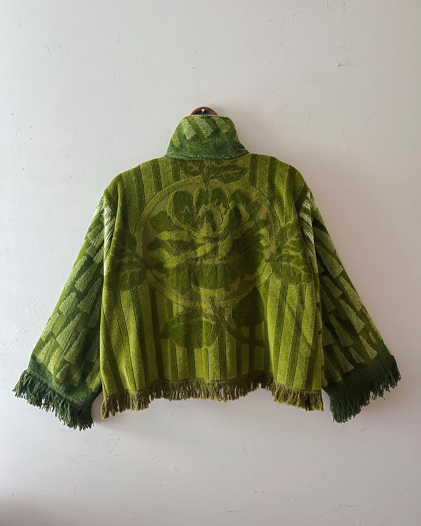 Green Envy Mashup Towel Jacket