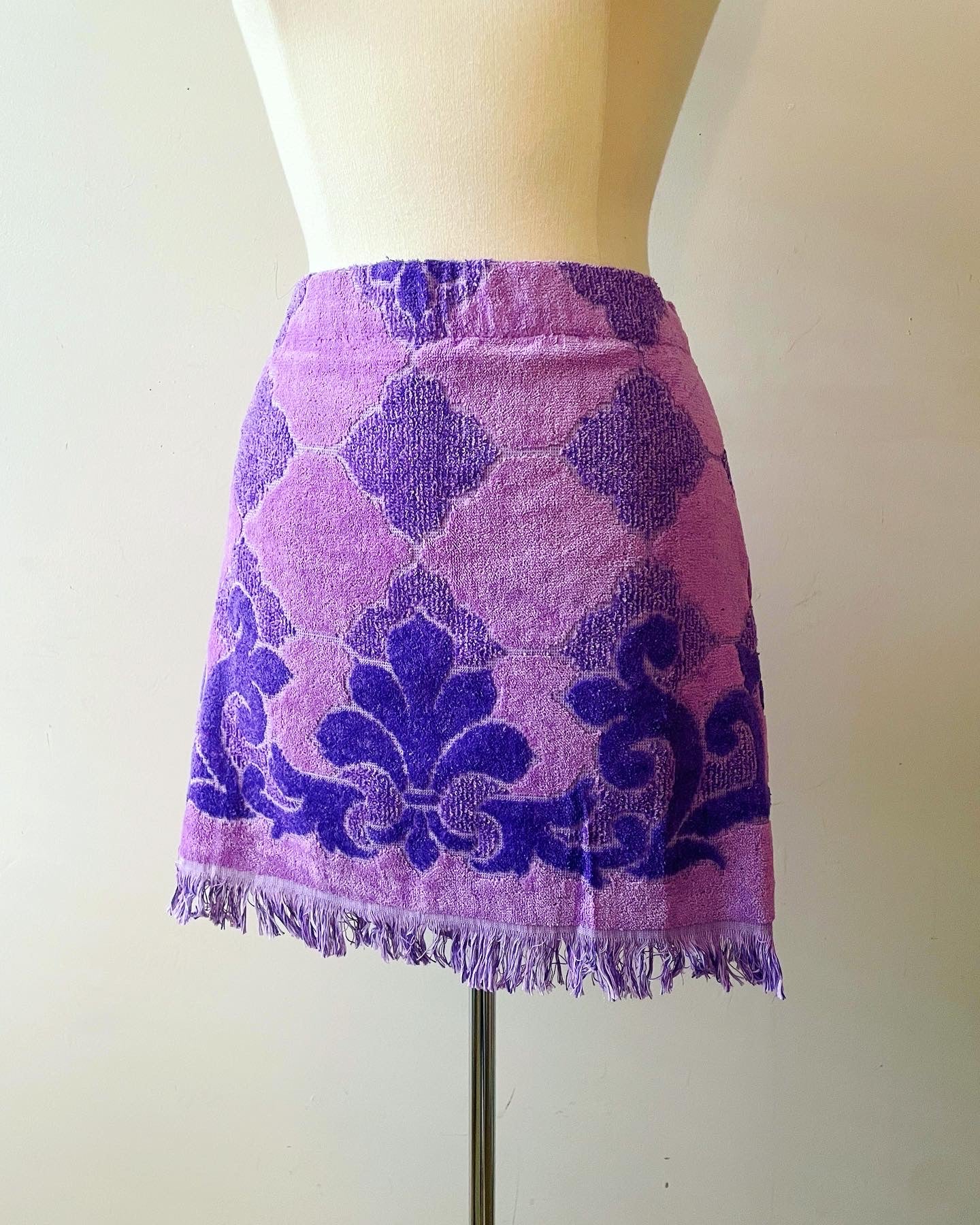 Towel Mini Skirt: Custom Order
