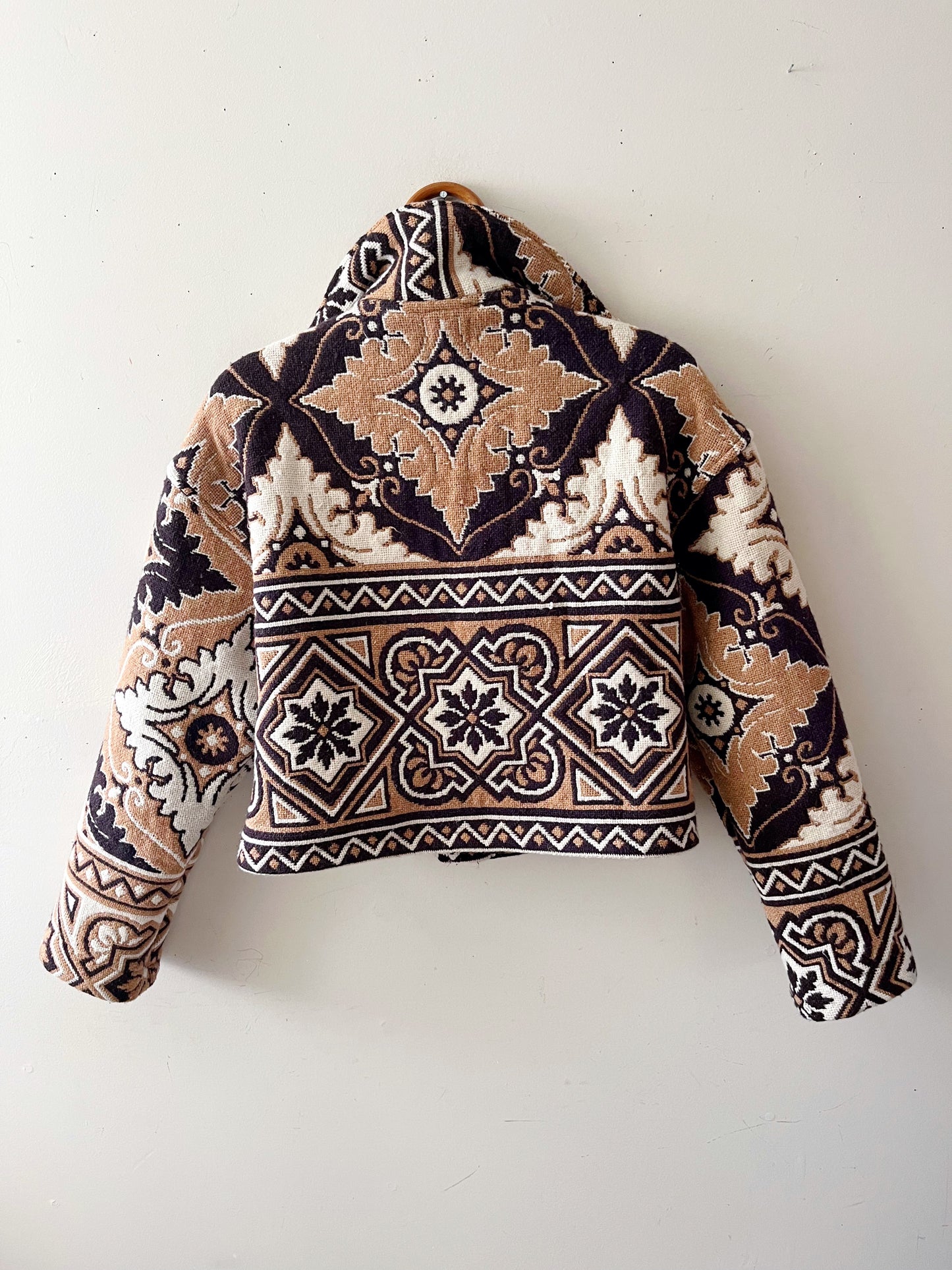 Rich Tapestry Jacket- Cocoa