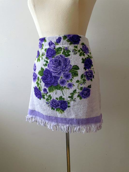 Blossom Bloom Towel Mini Skirt