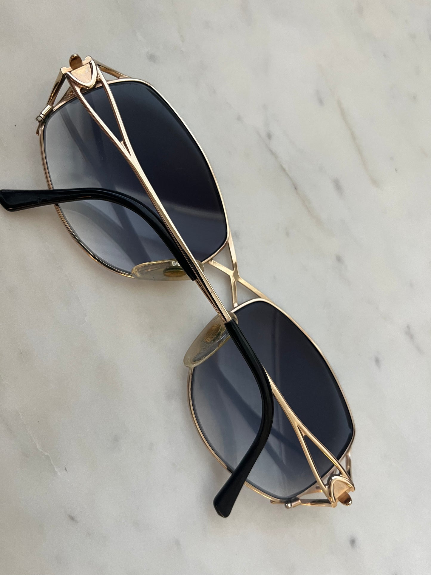 Christian Dior Sunglasses- Black/Gold